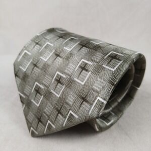 JS Blank 4x60 Mens Tie Silk Geometric